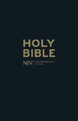 NIV Thinline Black Leather Bible цена и информация | Духовная литература | kaup24.ee