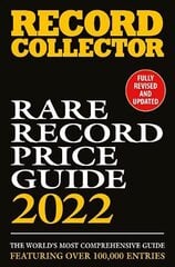 Rare Record Price Guide 2022 New edition цена и информация | Книги об искусстве | kaup24.ee