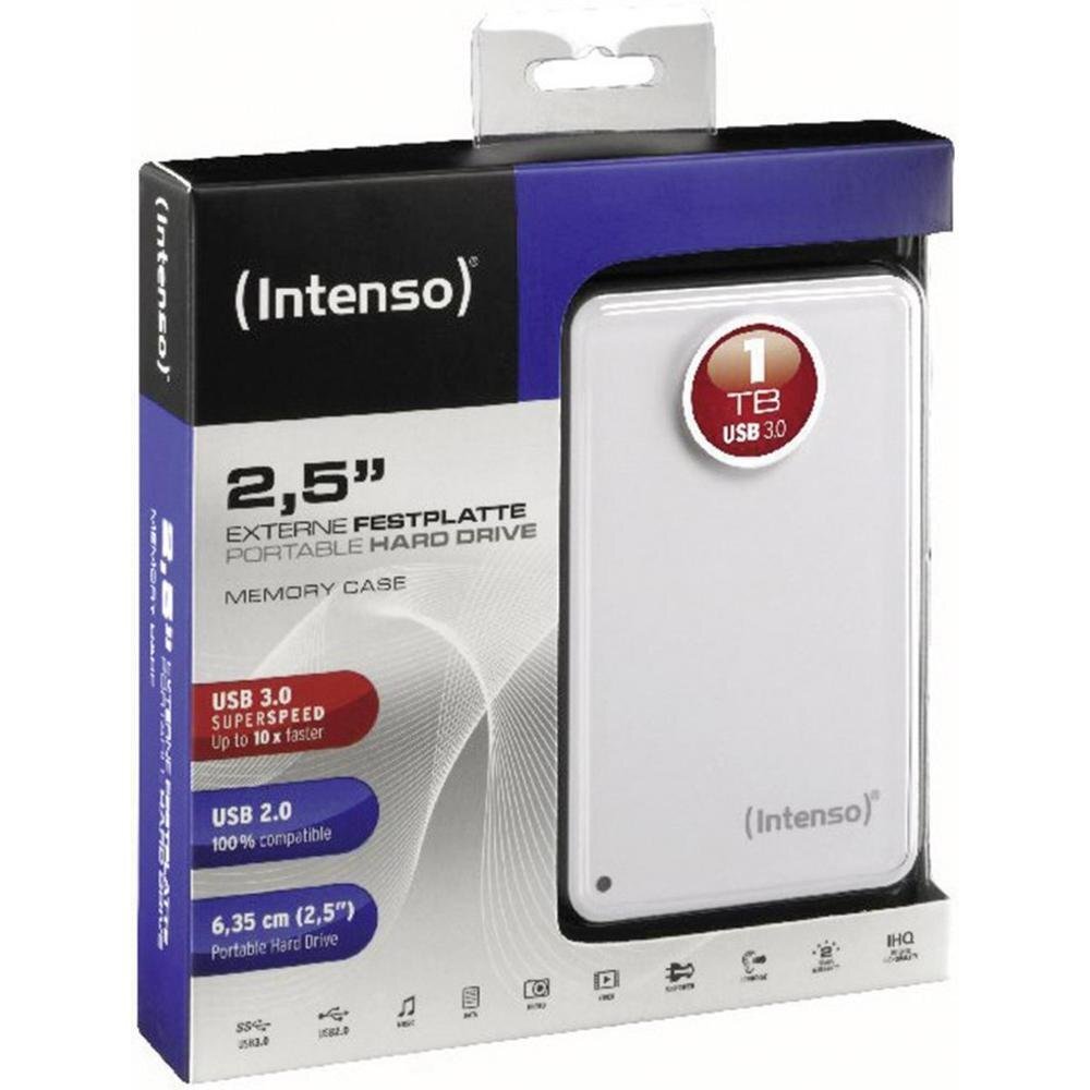 Intenso Memory Case 2.5'' 1TB USB 3.0 цена и информация | Välised kõvakettad (SSD, HDD) | kaup24.ee