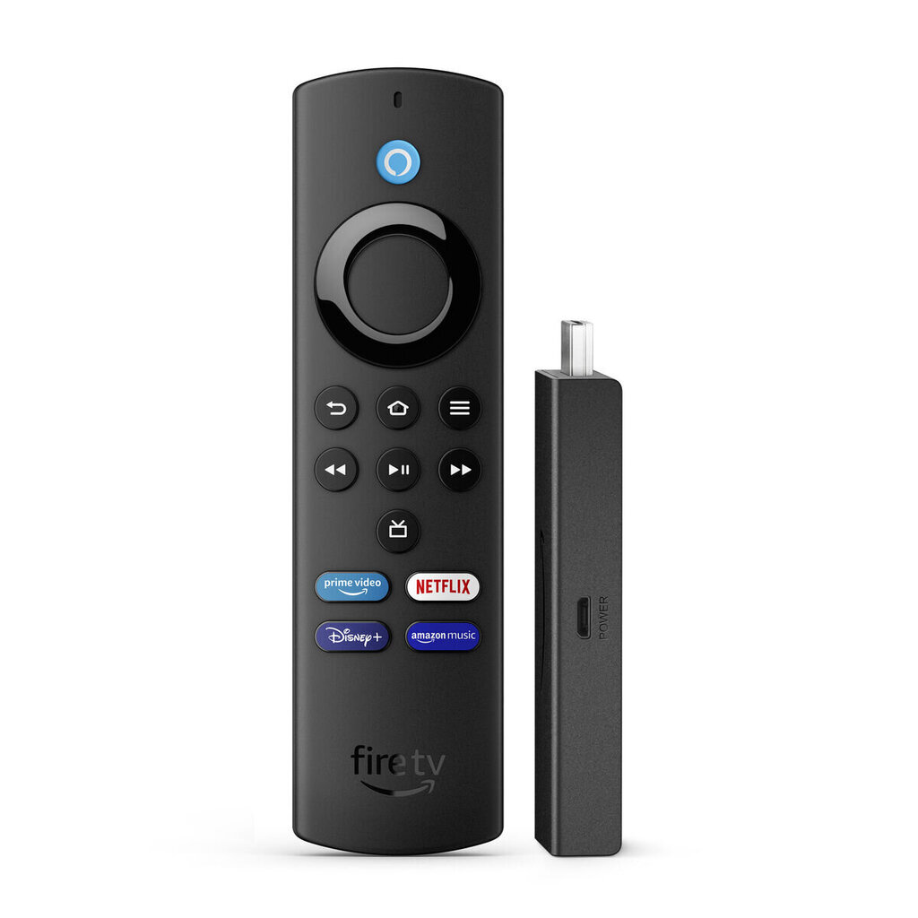 Amazon Fire TV Stick Lite 2022 B091G3WT74 цена и информация | Meediamängijad ja tarvikud | kaup24.ee