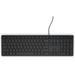 Dell KB216, Nordic, чёрный цена и информация | Клавиатура с игровой мышью 3GO COMBODRILEW2 USB ES | kaup24.ee