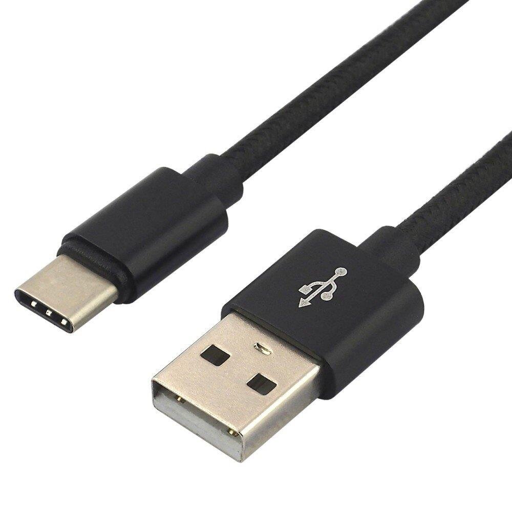 EverActive CBB-1CB, USB-A/USB-C, 1 m hind ja info | Kaablid ja juhtmed | kaup24.ee