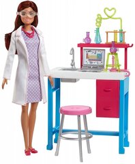 Игрушечная лаборатория для кукол Барби, Mattel FJB25 / FJB28 цена и информация | Игрушки для девочек | kaup24.ee
