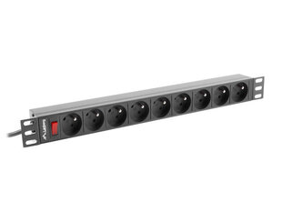 Lanberg PDU-09E-0300-BK hind ja info | Pikendusjuhtmed, kaablid | kaup24.ee