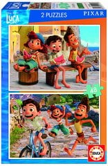 Pusle Educa Luca Disney Pixar, 2x48 tükki hind ja info | Pusled | kaup24.ee