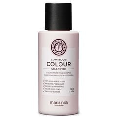 Šampoon värvitud juustele Maria Nila Luminous Colour Shampoo, 100ml цена и информация | Шампуни | kaup24.ee