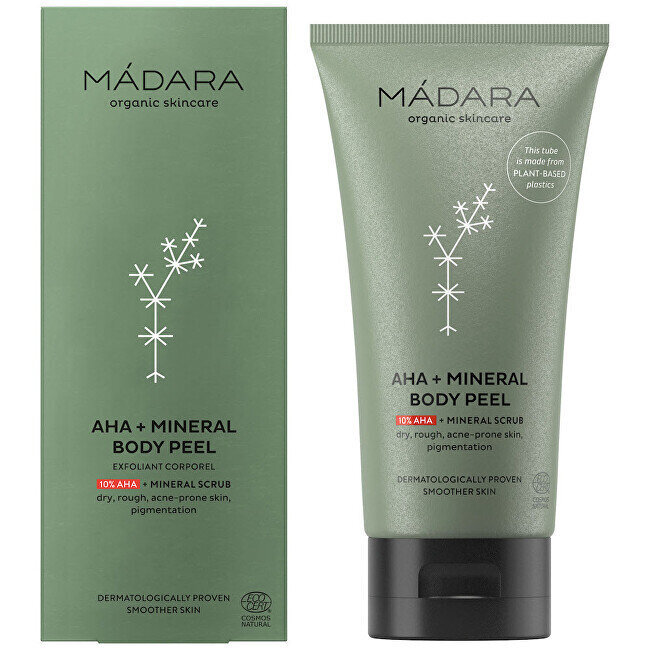 Kehakoorija Madara Aha + Mineral, 175 ml hind ja info | Kehakoorijad | kaup24.ee