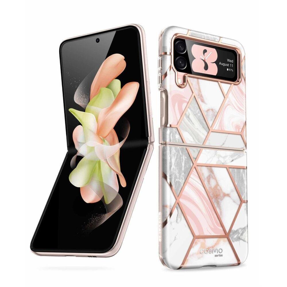 Supcase Galaxy Z Flip4 Cosmo Marble Pink hind ja info | Telefoni kaaned, ümbrised | kaup24.ee
