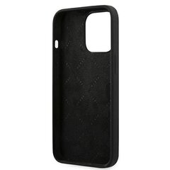 Guess GUHCP13XLS4GGBK iPhone 13 Pro Max 6.7 "black / black hard Silicone 4G Logo цена и информация | Чехлы для телефонов | kaup24.ee