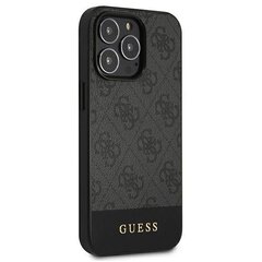 Guess GUHCP13LG4GLGR iPhone 13 Pro / 13 6.1 "gray / gray hard4G Stripe Collection hind ja info | Telefoni kaaned, ümbrised | kaup24.ee