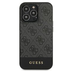 Guess GUHCP13LG4GLGR iPhone 13 Pro / 13 6.1 "gray / gray hard4G Stripe Collection hind ja info | Telefoni kaaned, ümbrised | kaup24.ee