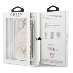 Guess GUOHCN61GLHFLGO Apple iPhone 11 gold hind ja info | Telefoni kaaned, ümbrised | kaup24.ee