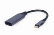 USB C – DisplayPort adapter GEMBIRD A-USB3C-DPF-01 hind ja info | USB jagajad, adapterid | kaup24.ee