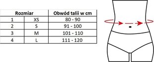 Nimmetugivöö TOROS-GROUP must, suurus 3 hind ja info | Liigesetoed ja -kaitsmed | kaup24.ee