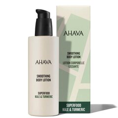 Silendav ihupiim Ahava Smoothing Kale & Turmeric, 250 ml цена и информация | Кремы, лосьоны для тела | kaup24.ee