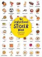 The Jewish Foods Sticker Book цена и информация | Книги рецептов | kaup24.ee