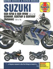 Suzuki GSX-R750 & GSX-R1100, GSX600F, GSX750F & GSX1100F (Katanas) (86 - 96) hind ja info | Reisiraamatud, reisijuhid | kaup24.ee