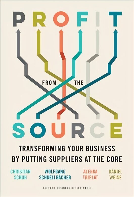 Profit from the Source: Transforming Your Business by Putting Suppliers at the Core цена и информация | Majandusalased raamatud | kaup24.ee