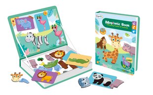Магнитный пазл Животные Сафари, 47 деталей цена и информация | Развивающие игрушки | kaup24.ee
