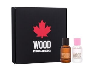 Tualettvee kinkekomplekt Dsquared2 Wood Eau de Toilette, 2x5ml hind ja info | Dsquared2 Kosmeetika, parfüümid | kaup24.ee