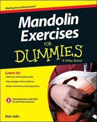 Mandolin Exercises For Dummies цена и информация | Книги об искусстве | kaup24.ee