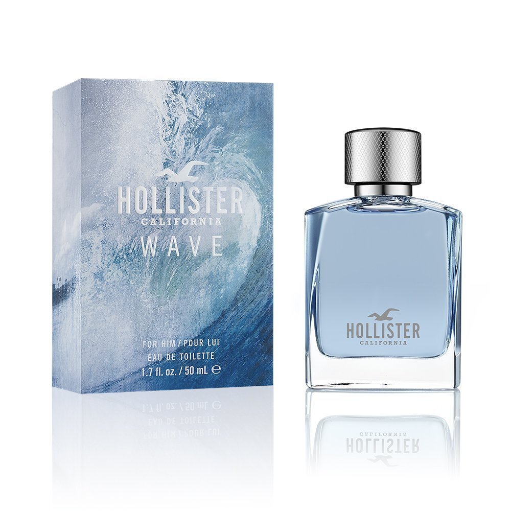 Meeste parfüüm Wave For Him Hollister EDT: Maht - 50 ml цена и информация | Meeste parfüümid | kaup24.ee