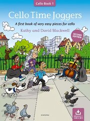 Cello Time Joggers (Second edition): A first book of very easy pieces for cello цена и информация | Книги об искусстве | kaup24.ee