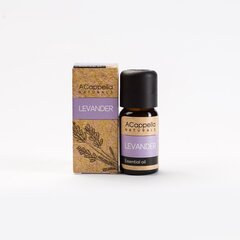 Lavendli eeterlik õli Acappella Naturals, 10 ml hind ja info | Eeterlikud ja kosmeetilised õlid | kaup24.ee