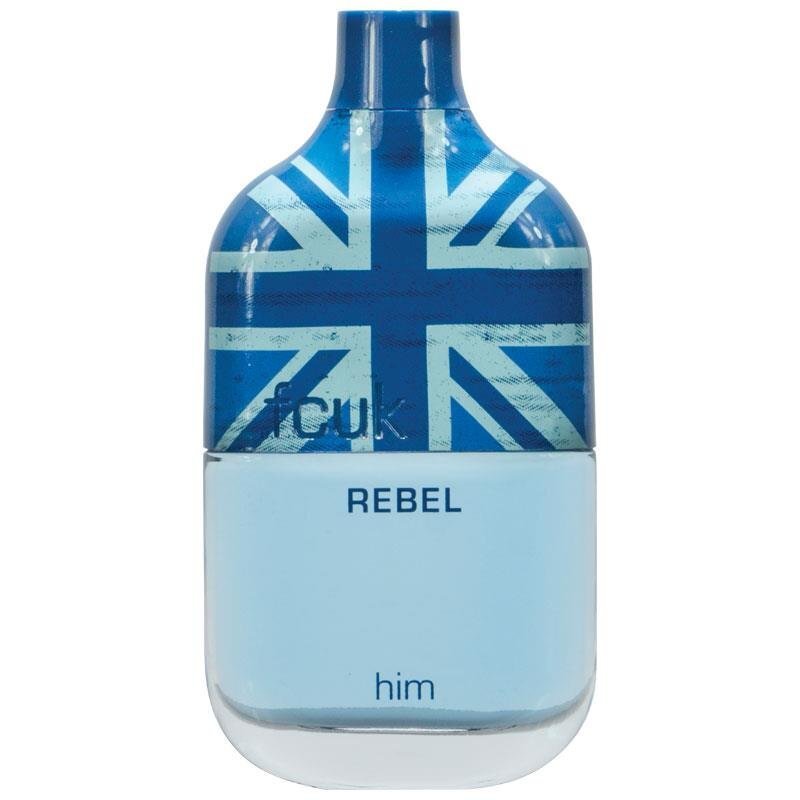 Tualettvesi FCUK Rebel EDT meestele 100 ml hind ja info | Meeste parfüümid | kaup24.ee