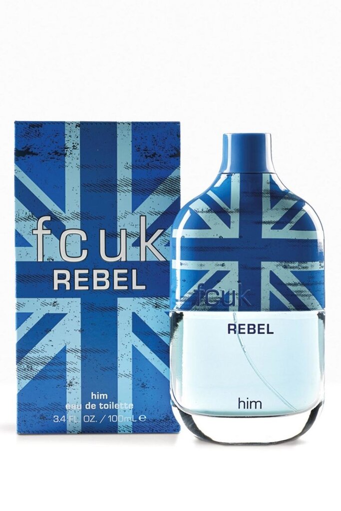 Tualettvesi FCUK Rebel EDT meestele 100 ml цена и информация | Meeste parfüümid | kaup24.ee