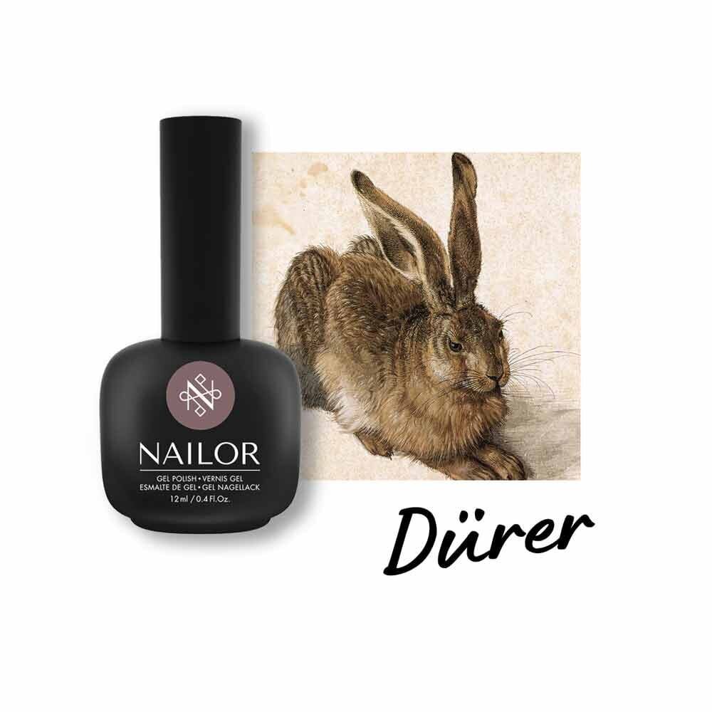 Geel-lakk Nailor Durer #803GP, 12 ml hind ja info | Küünelakid, küünetugevdajad | kaup24.ee