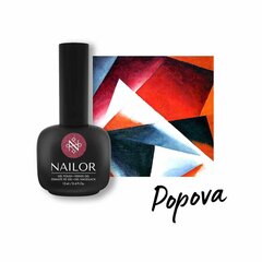 Geel-lakk Nailor #107GP Popova, 12 ml hind ja info | Küünelakid, küünetugevdajad | kaup24.ee