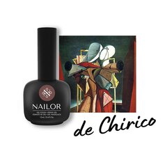 Гель-лак Nailor #802GP De Chirico, 12 мл цена и информация | Лаки для ногтей, укрепители для ногтей | kaup24.ee