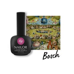 Geel-lakk Nailor Bosch #505GP, 12 ml hind ja info | Küünelakid, küünetugevdajad | kaup24.ee