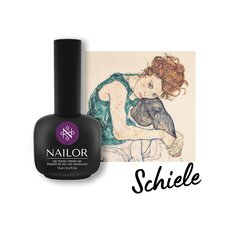 Гель-лак Nailor Schiele #509GP, 12 мл цена и информация | Лаки для ногтей, укрепители для ногтей | kaup24.ee