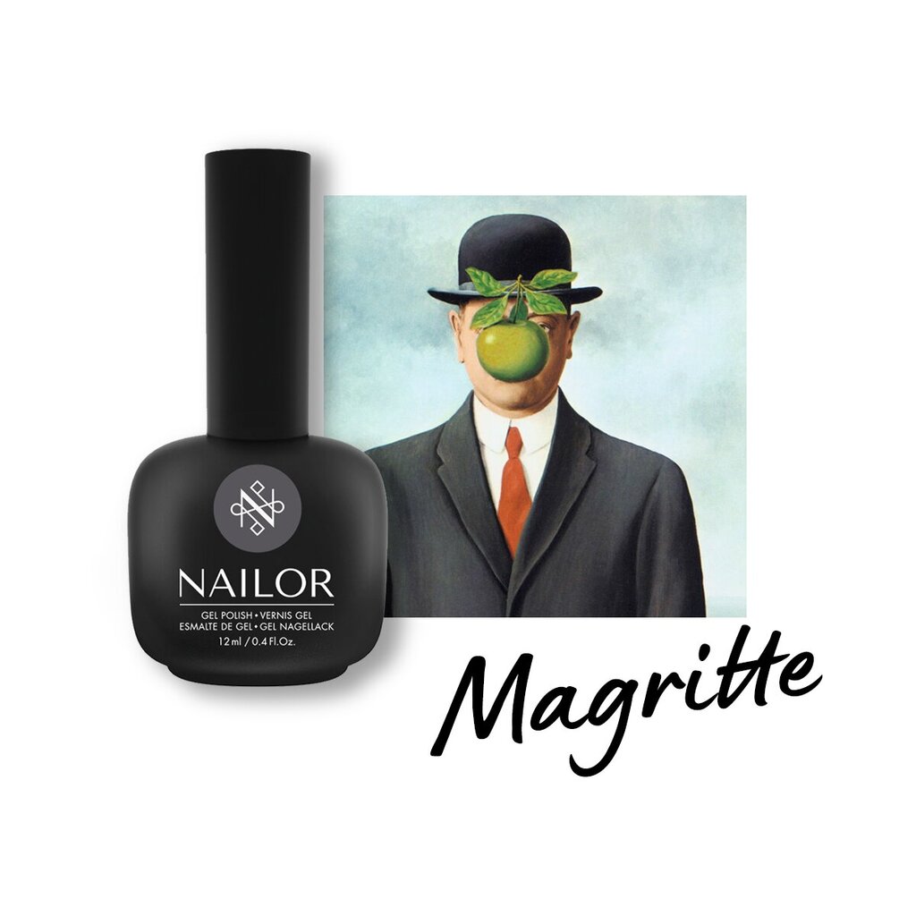 Geel-lakk Nailor Magritte #907GP, 12 ml hind ja info | Küünelakid, küünetugevdajad | kaup24.ee