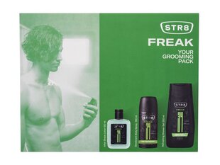 Kosmeetiline kinkekomplekt meestele STR8 FR34K: raseerimisjärgne palsam 50 ml + dušigeel, 250 ml + kehadeodorant, 150 ml. hind ja info | Raseerimisvahendid | kaup24.ee