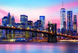 Пазл Educa Brooklyn Bridge Neon, 1000 деталей цена и информация | Пазлы | kaup24.ee