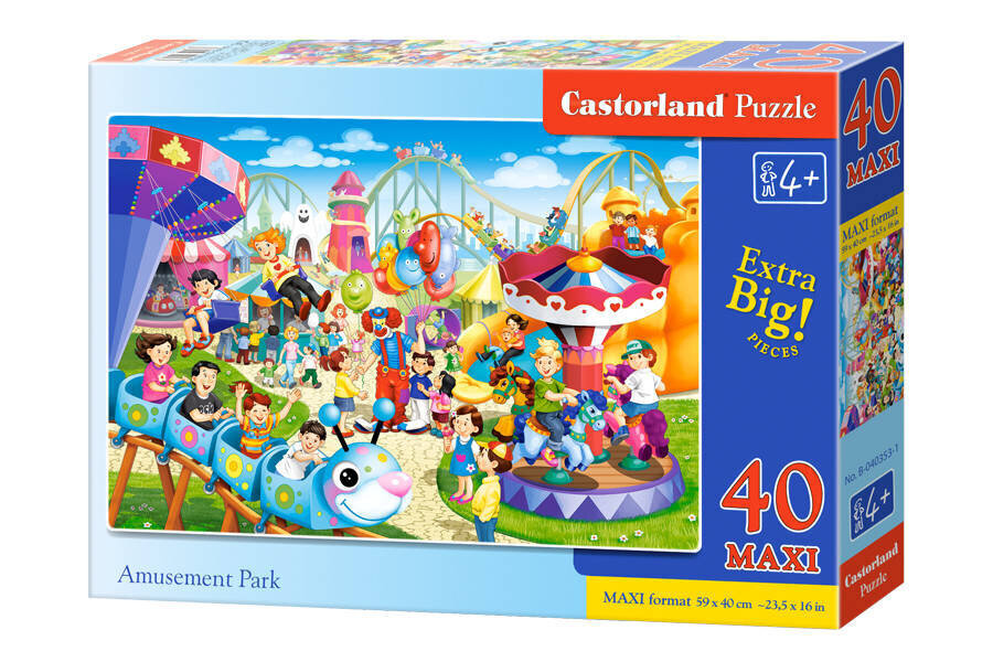 Pusle MAXI Amusement Park, 40 o. hind ja info | Pusled | kaup24.ee