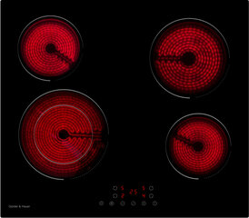 Günter & Hauer CER 641 цена и информация | Варочные поверхности | kaup24.ee