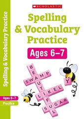 Spelling and Vocabulary Workbook (Ages 6-7), Year 2 цена и информация | Книги для подростков и молодежи | kaup24.ee