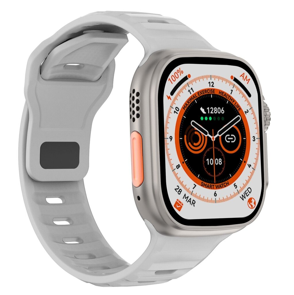 DT NO.1 DT8 Ultra Grey hind ja info | Nutikellad (smartwatch) | kaup24.ee