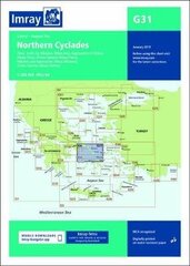 Imray Chart G31: Northern Cyclades New edition hind ja info | Ühiskonnateemalised raamatud | kaup24.ee