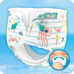 Трусики для плавания «Pampers» Splashers, размер 3-4, 12 шт цена и информация | Подгузники | kaup24.ee