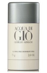Pulkdeodorant Giorgio Armani Acqua Di Gio Pour Homme meestele 75 ml hind ja info | Lõhnastatud kosmeetika meestele | kaup24.ee