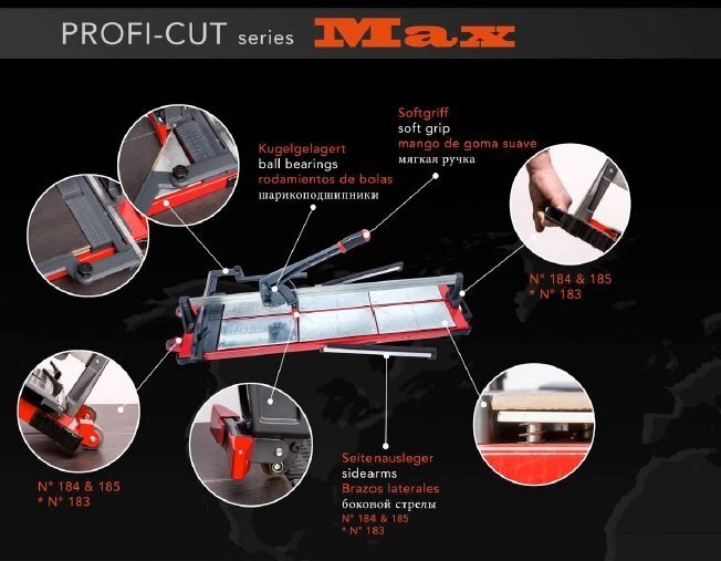 Plaadilõikur Jokosit Profi Cut MAX, 900 mm hind ja info | Käsitööriistad | kaup24.ee