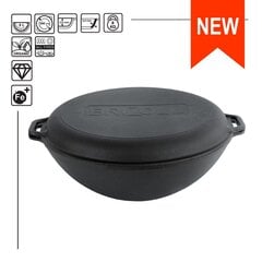 Malmist Pann Ø 36 cm WOK Lid-Pan hind ja info | Grillitarvikud ja grillnõud | kaup24.ee