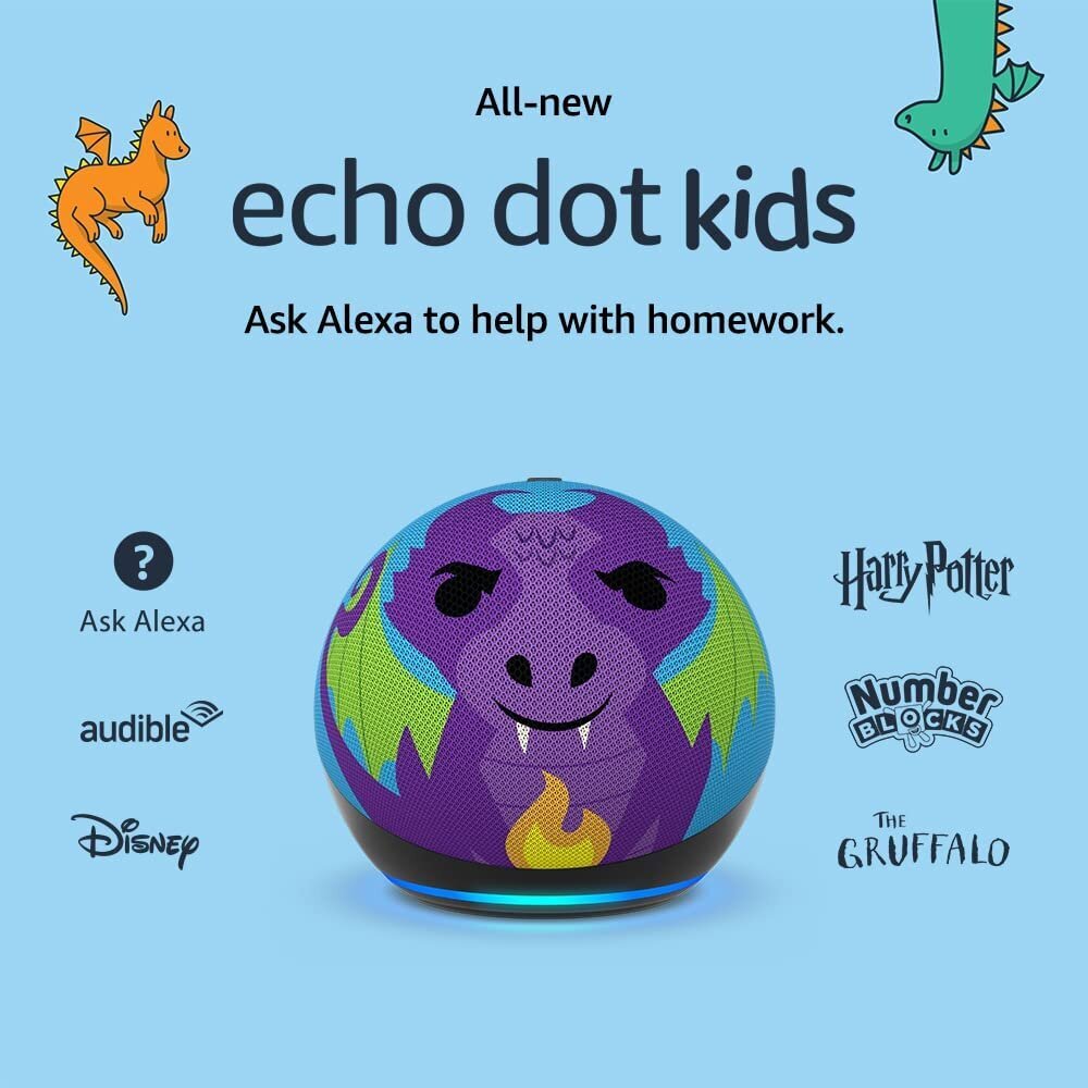 Echo dot 5 Kids hind ja info | Kõlarid | kaup24.ee