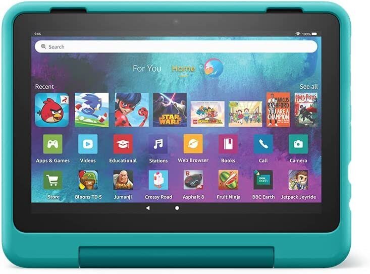 Amazon Fire HD 8 Kids Pro Hello Teal hind ja info | Tahvelarvutid | kaup24.ee