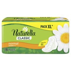 Гигиенические прокладки Naturella Normal Plus 18 шт. цена и информация | Тампоны, гигиенические прокладки для критических дней, ежедневные прокладки | kaup24.ee